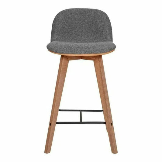 Counter Stool Grey Scandinavian - LOOMLAN - Moe's Home - Counter Stools