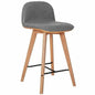 Counter Stool Grey Scandinavian - LOOMLAN - Moe's Home - Counter Stools