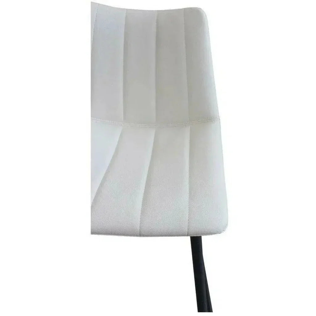 Counter Stool Ivory Set White Contemporary - LOOMLAN - Moe's Home - Counter Stools