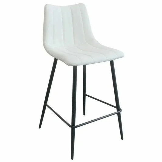 Counter Stool Ivory Set White Contemporary - LOOMLAN - Moe's Home - Counter Stools