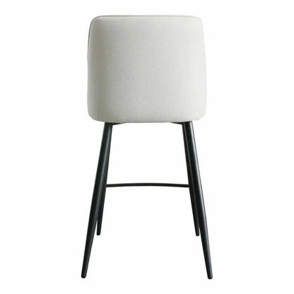 Counter Stool Ivory White Contemporary - LOOMLAN - Moe's Home - Counter Stools