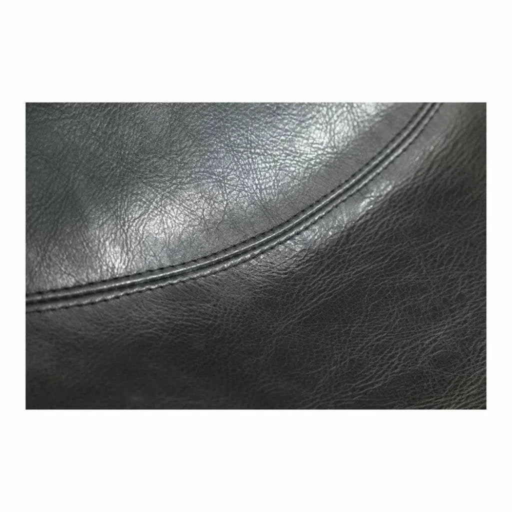 Counter Stool Onyx Leather Black - LOOMLAN - Moe's Home - Counter Stools