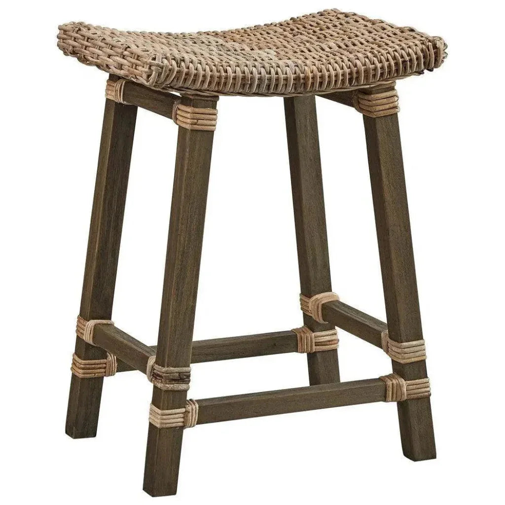 Country Woven Kubu Counter Stool - LOOMLAN - Furniture Classics - Counter Stools