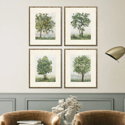 Countryside Growth Framed Wall Art 4PC