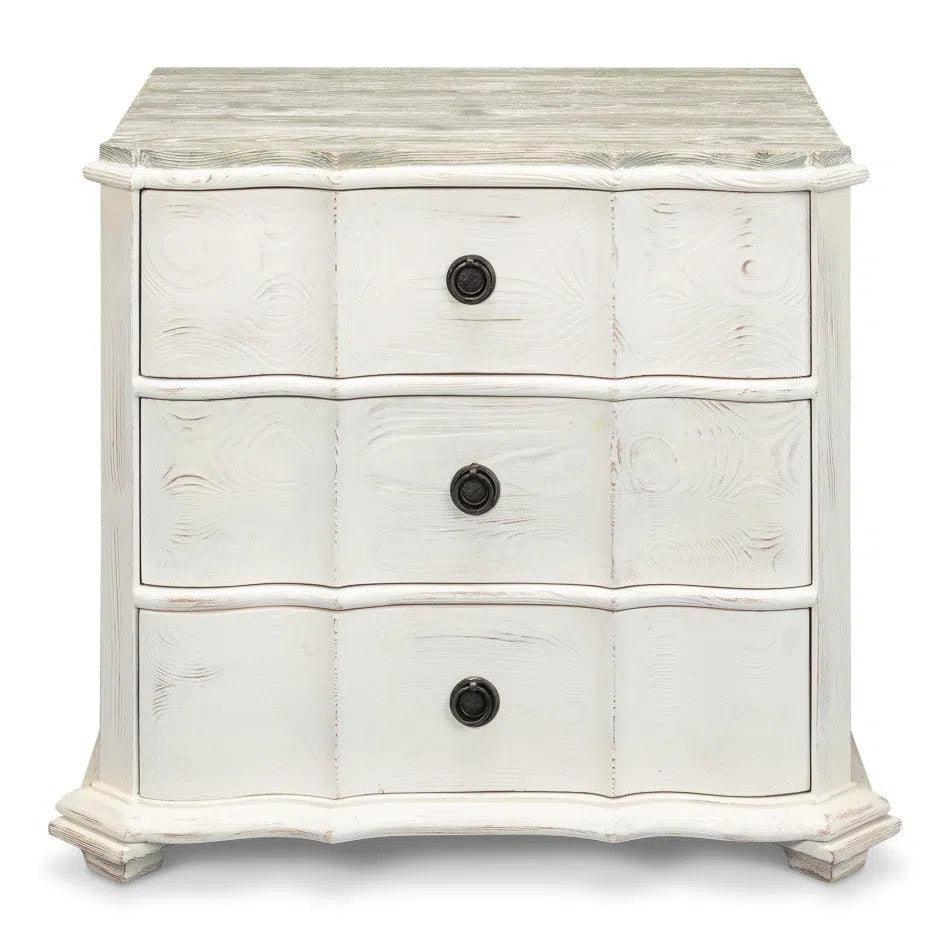 Courbee Bungalow Nightstand - LOOMLAN - Sarreid - Nightstands