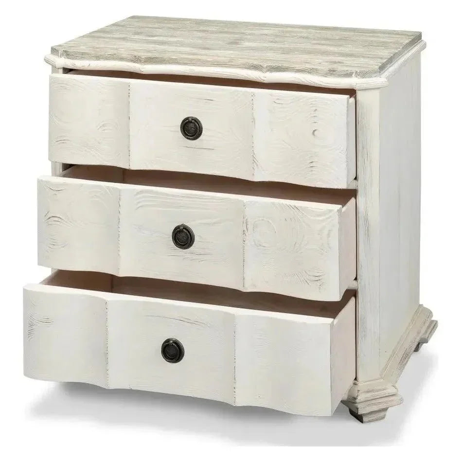 Courbee Bungalow Nightstand - LOOMLAN - Sarreid - Nightstands