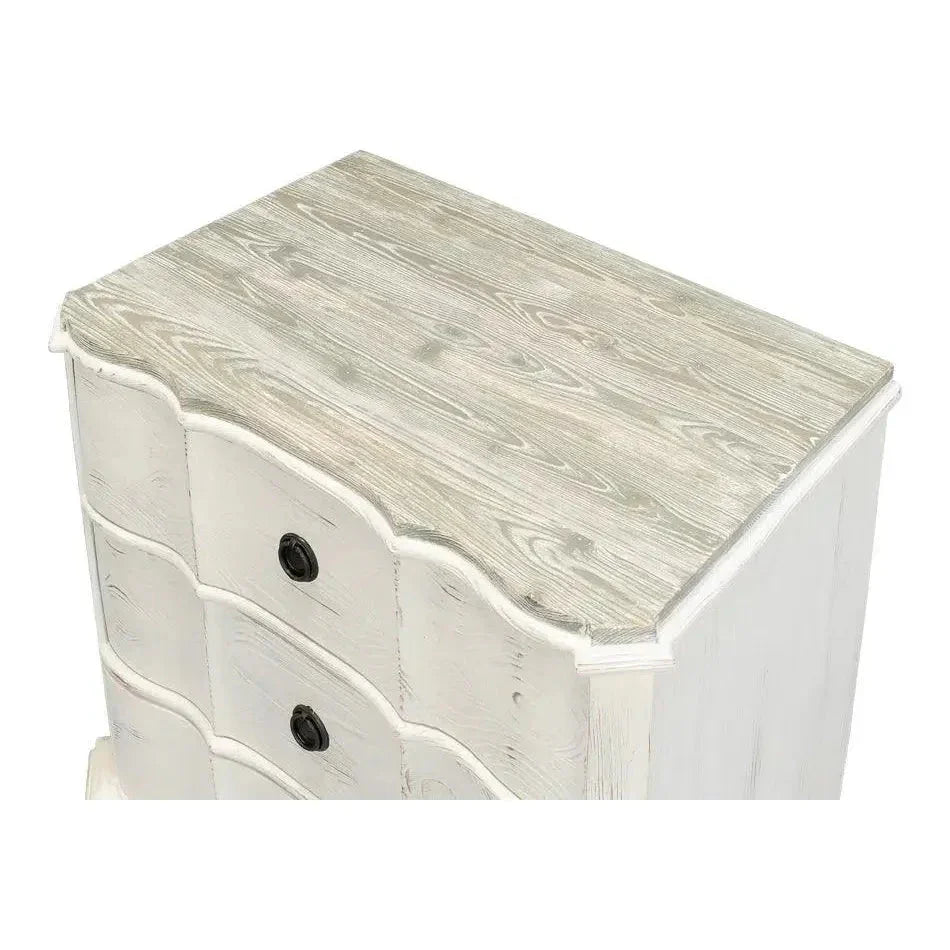 Courbee Bungalow Nightstand - LOOMLAN - Sarreid - Nightstands