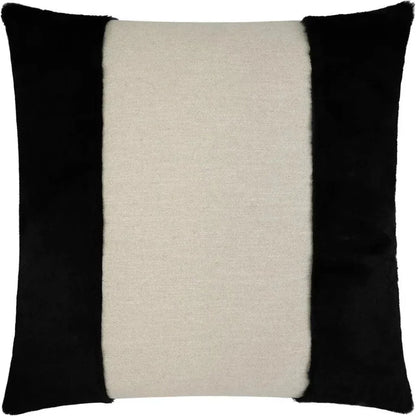 Courchevel Black Throw Pillow With Insert - LOOMLAN - D.V. Kap - Throw Pillows