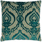 Couture Turquoise Throw Pillow With Insert - LOOMLAN - D.V. Kap - Throw Pillows
