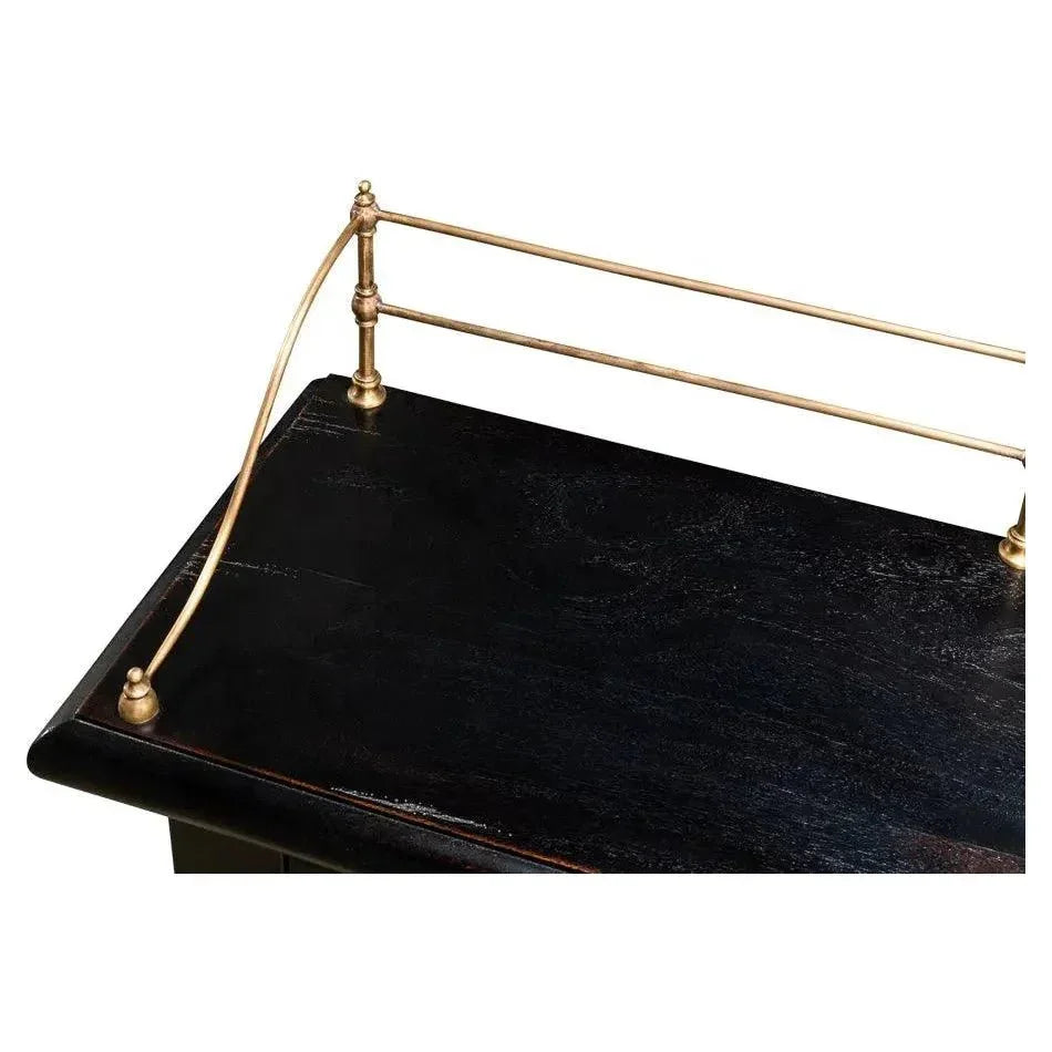 Covent Gardens Sideboard Ebony - LOOMLAN - Sarreid - Sideboards