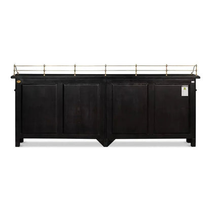 Covent Gardens Sideboard Ebony - LOOMLAN - Sarreid - Sideboards