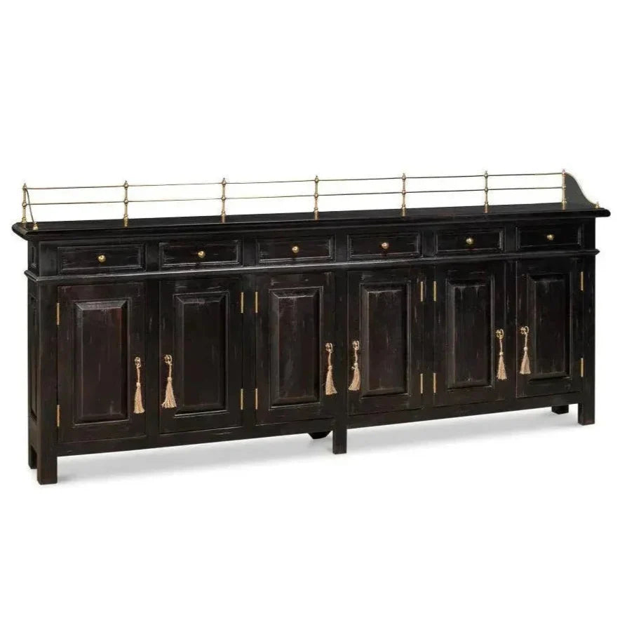 Covent Gardens Sideboard Ebony - LOOMLAN - Sarreid - Sideboards