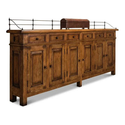 Covent Gardens Sideboard Fruitwood - LOOMLAN - Sarreid - Sideboards