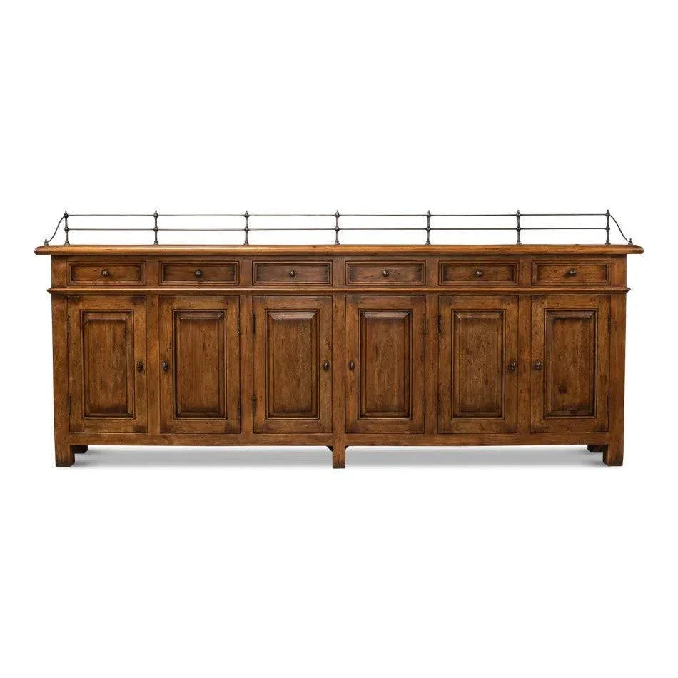 Covent Gardens Sideboard Fruitwood - LOOMLAN - Sarreid - Sideboards