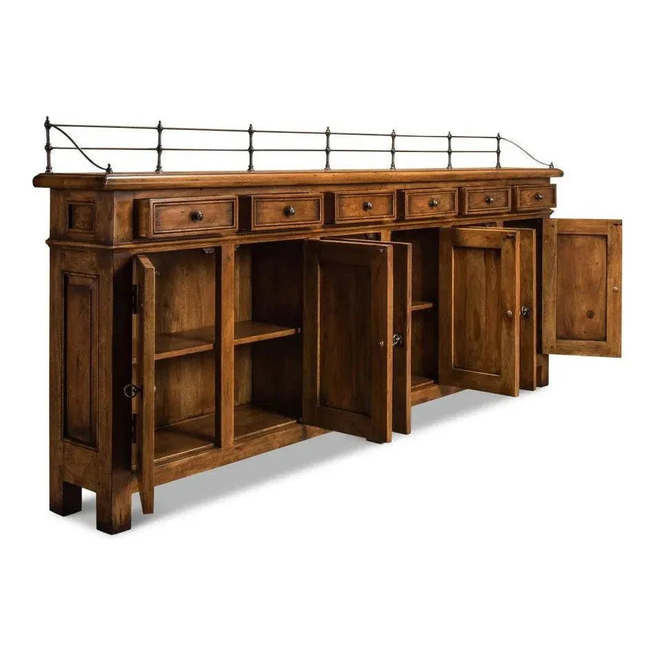 Covent Gardens Sideboard Fruitwood - LOOMLAN - Sarreid - Sideboards