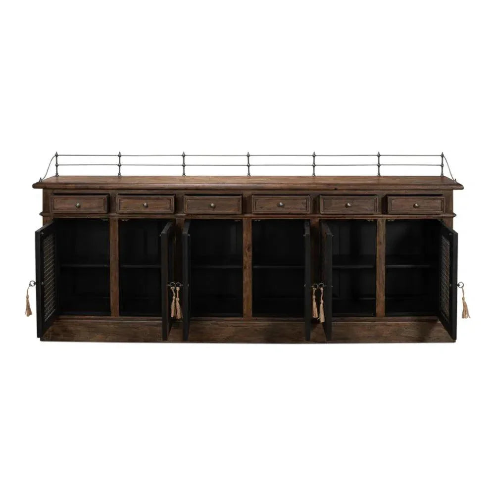 Covent Gardens Sideboard Old Stain - LOOMLAN - Sarreid - Sideboards