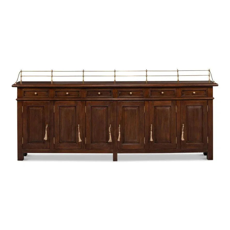 Covent Gardens Sideboard Walnut - LOOMLAN - Sarreid - Sideboards