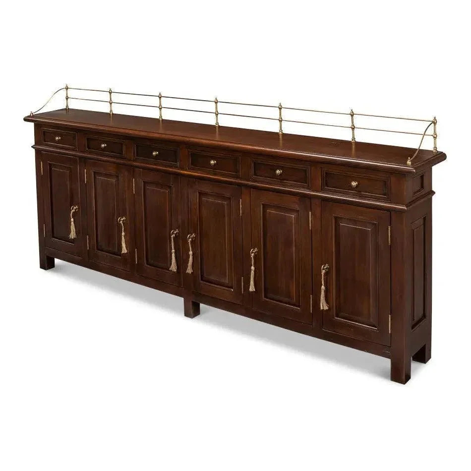 Covent Gardens Sideboard Walnut - LOOMLAN - Sarreid - Sideboards