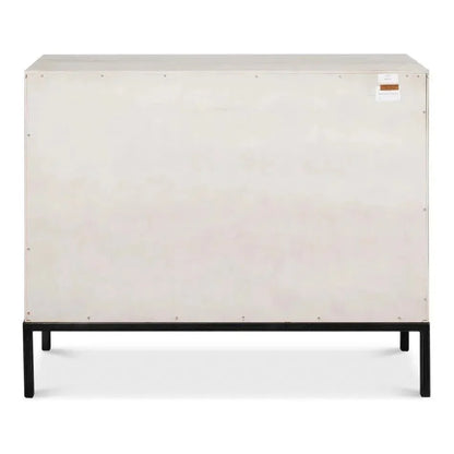 Covet Door Two Tone Accent Cabinet - LOOMLAN - Sarreid - Accent Cabinets