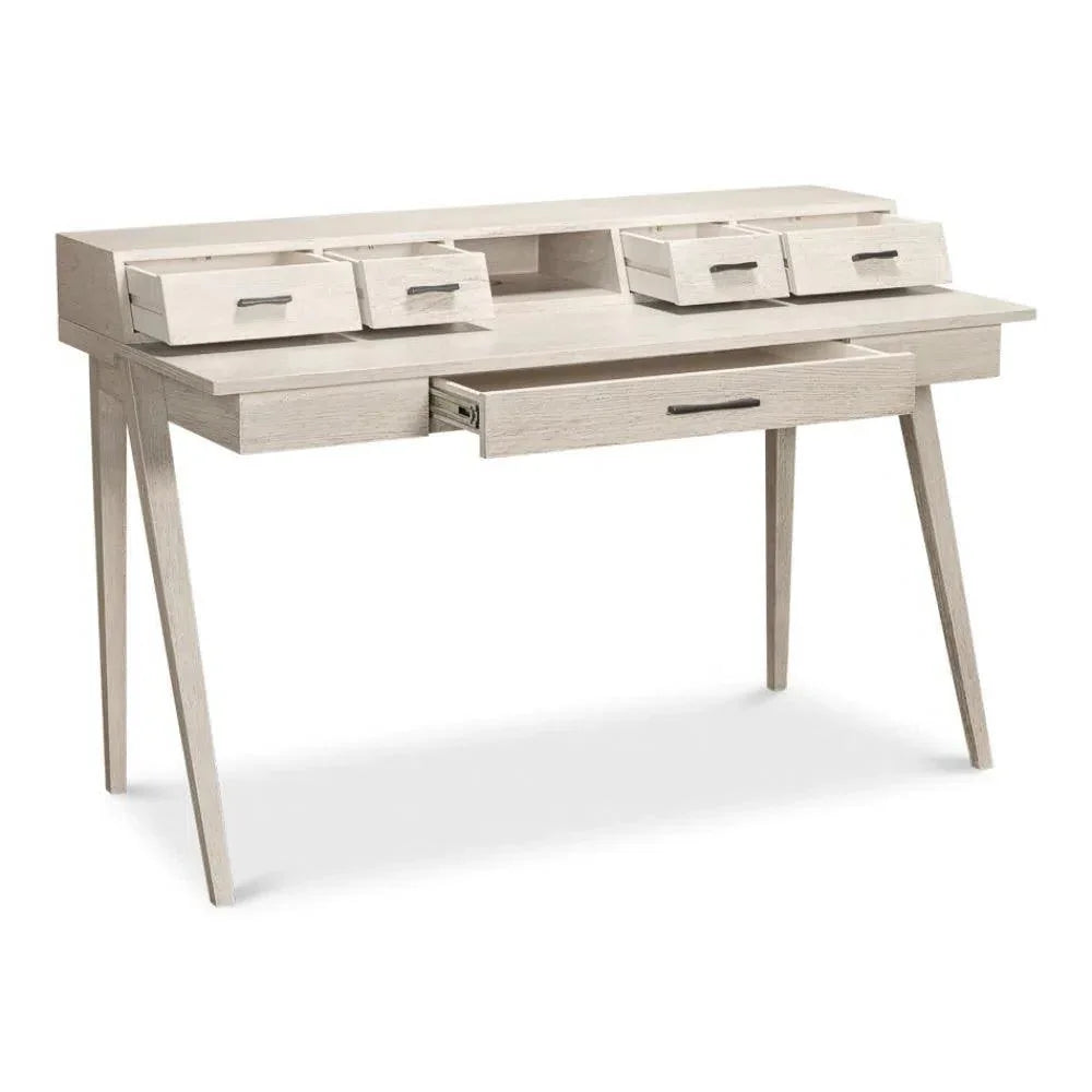 Covet Home Office Desk-Home Office Desks-Sarreid-LOOMLAN