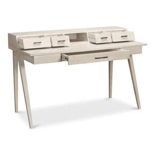 Covet Home Office Desk-Home Office Desks-Sarreid-LOOMLAN