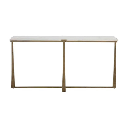 Cowell Marble Top Sofa Table - LOOMLAN - SUNPAN - Console Tables
