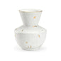 Crackled Cream Flower Vase - LOOMLAN - Chelsea House - Vases & Jars