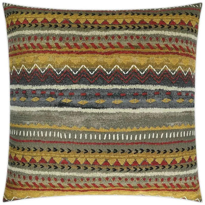 Crafting Copper Yellow Large Throw Pillow Insert - LOOMLAN - D.V. Kap - Throw Pillows