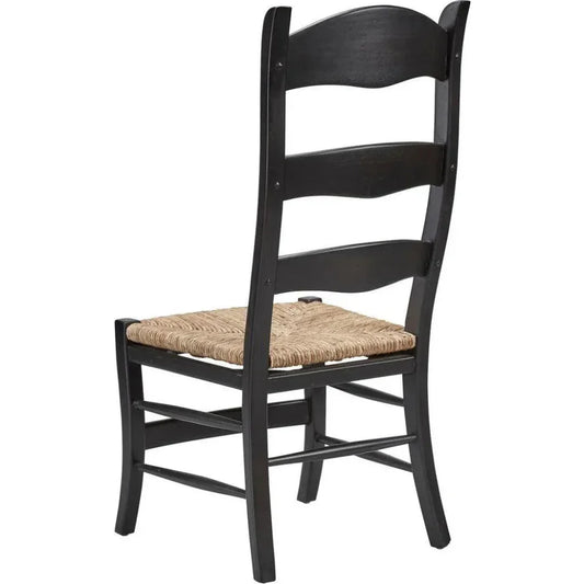Crawford Ladderback Side Chair Set of 2 - LOOMLAN - Furniture Classics - Dining Chairs