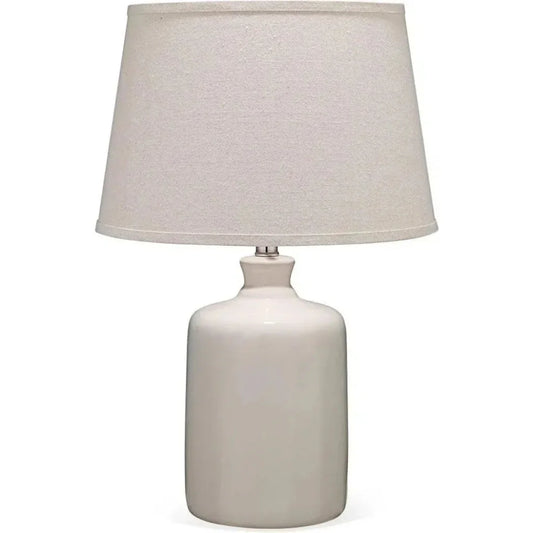 Cream Glass Cream Milk Jug Table Lamp - LOOMLAN - Jamie Young - Table Lamps