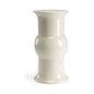 Cream Glazed Porcelain Outdoor Garden Stool-Garden Stools-Chelsea House-LOOMLAN