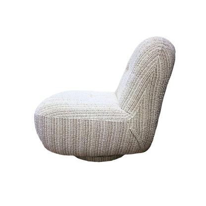 Creed Fabric Swivel Club Chair