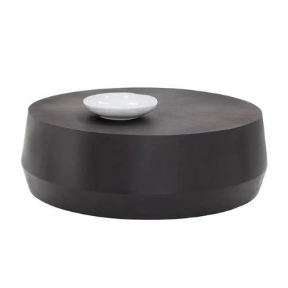 Creed Metal Drum Coffee Table - LOOMLAN - SUNPAN - Coffee Tables