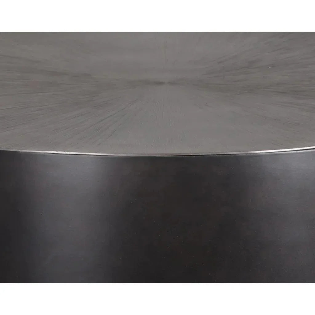 Creed Metal Drum Coffee Table - LOOMLAN - SUNPAN - Coffee Tables