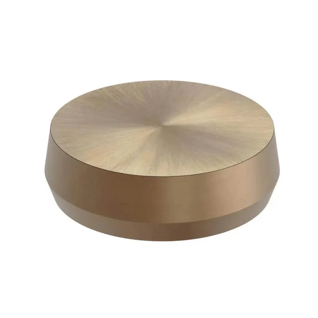 Creed Metal Drum Coffee Table - LOOMLAN - SUNPAN - Coffee Tables