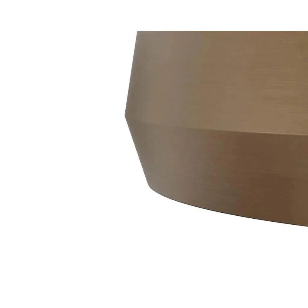 Creed Metal Drum Coffee Table - LOOMLAN - SUNPAN - Coffee Tables