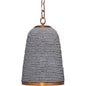 Creekside Beaded Pendant Slate Blue Lighting - LOOMLAN - Jamie Young - Pendants