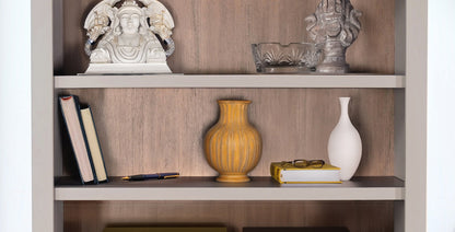 Crescent Hill Arched Two Doors Wooden Display Cabinet