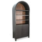 Crescent Hill Arched Two Doors Wooden Display Cabinet