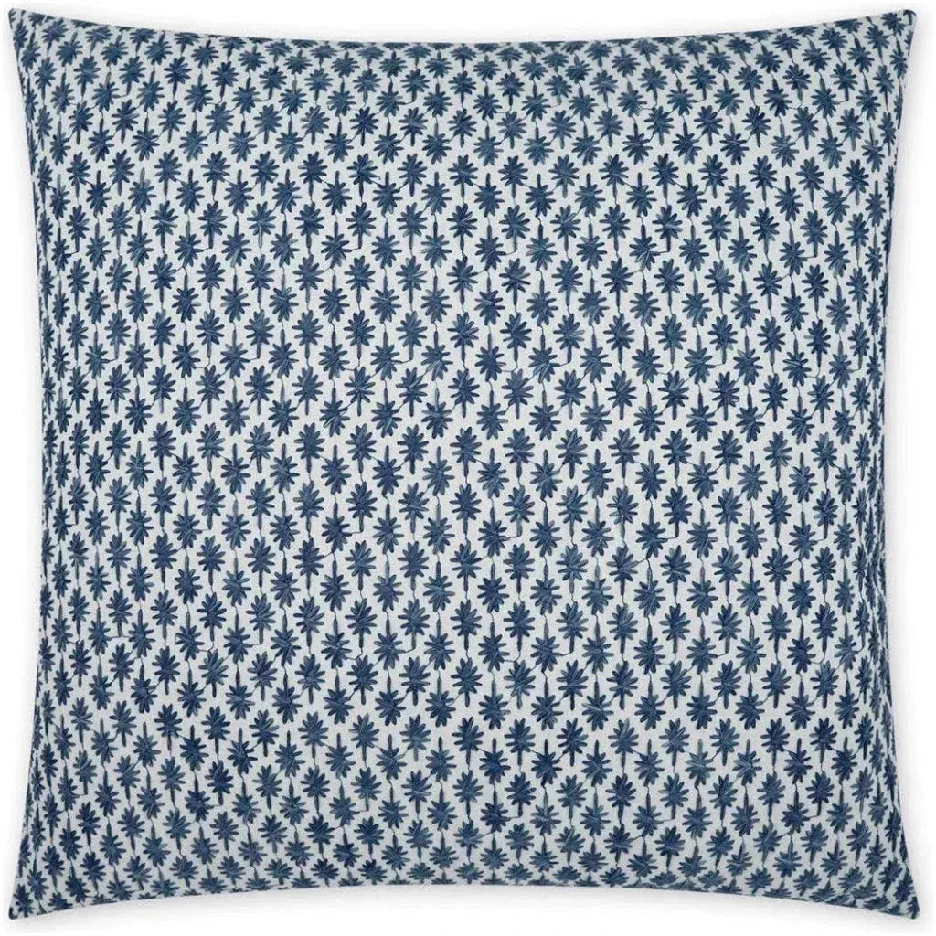 Crest Haven Beach Global Blue Large Throw Pillow Insert - LOOMLAN - D.V. Kap - Throw Pillows