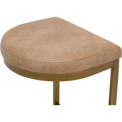 Cresta Counter Stool Gold Finish Best Seller - LOOMLAN - Essentials For Living - Counter Stools