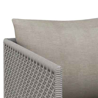 Crete Fabric Outdoor Dining Armchair-Outdoor Dining Chairs-SUNPAN-LOOMLAN