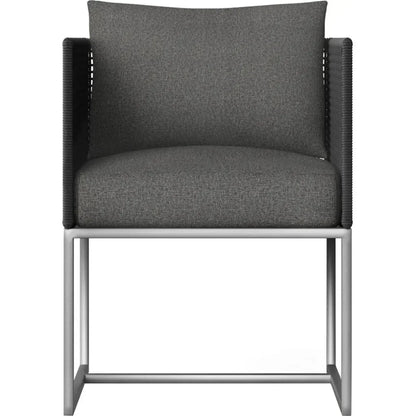 Crete Fabric Outdoor Dining Armchair-Outdoor Dining Chairs-SUNPAN-LOOMLAN