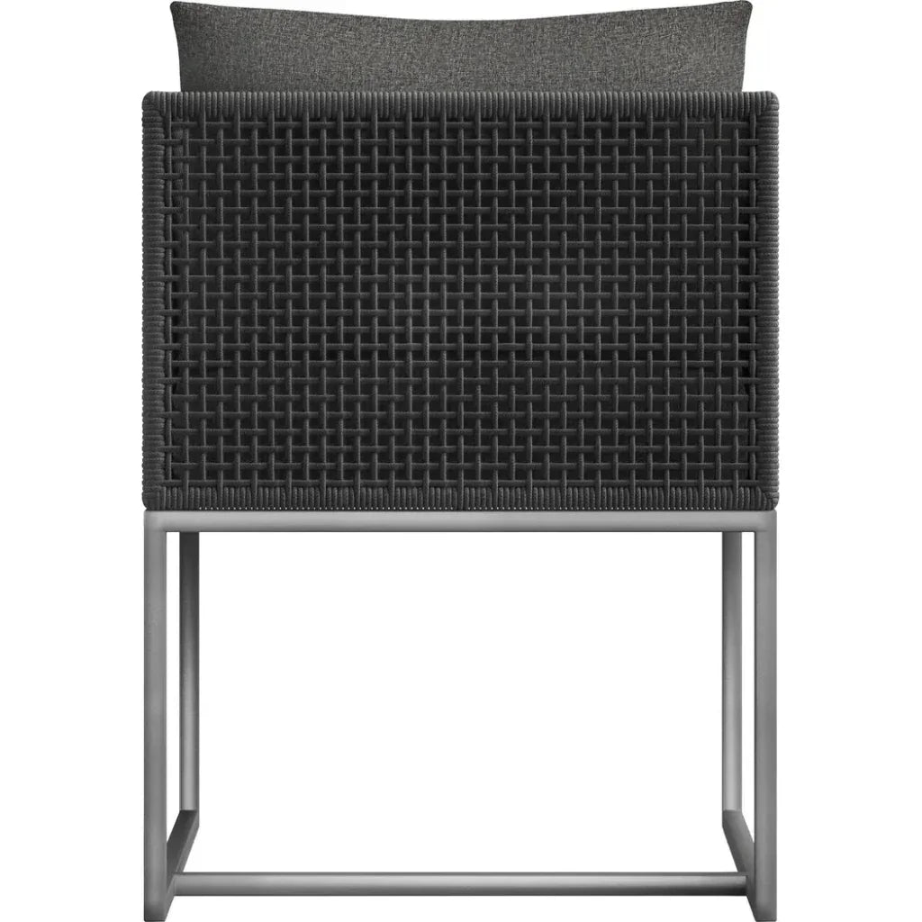 Crete Fabric Outdoor Dining Armchair-Outdoor Dining Chairs-SUNPAN-LOOMLAN