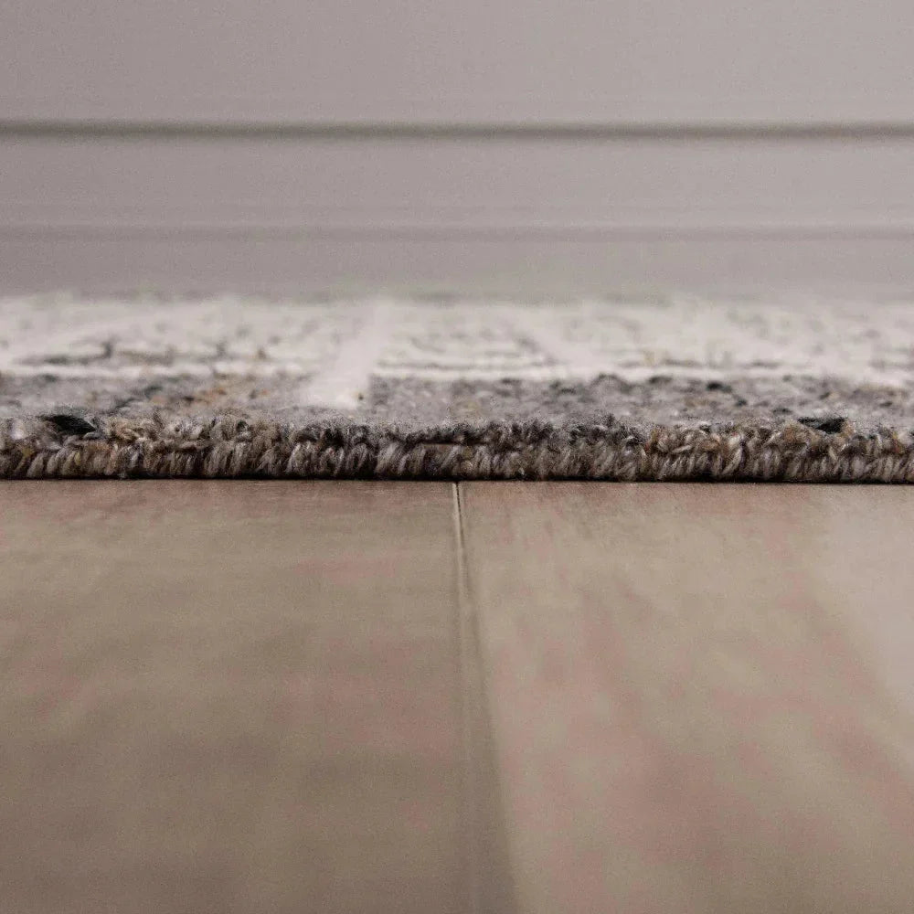 Cria Lines Dk.Brown Area Rugs For Living Room - LOOMLAN - LOOMLAN - Area Rugs