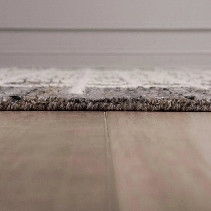 Cria Lines Dk.Brown Area Rugs For Living Room - LOOMLAN - LOOMLAN - Area Rugs