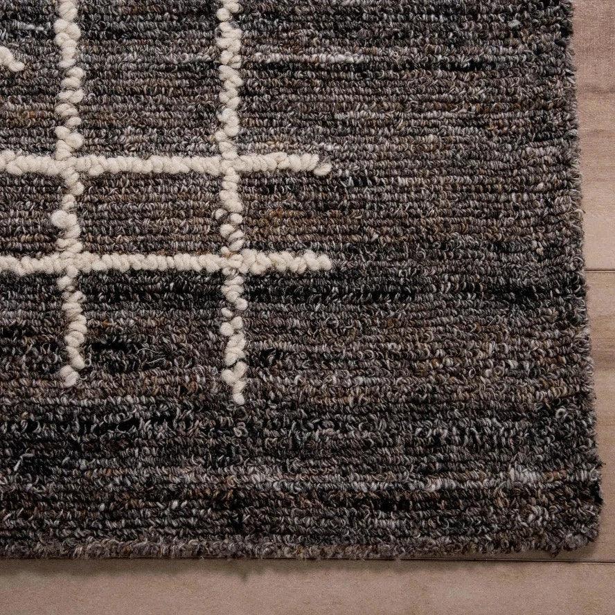 Cria Lines Dk.Brown Area Rugs For Living Room - LOOMLAN - LOOMLAN - Area Rugs