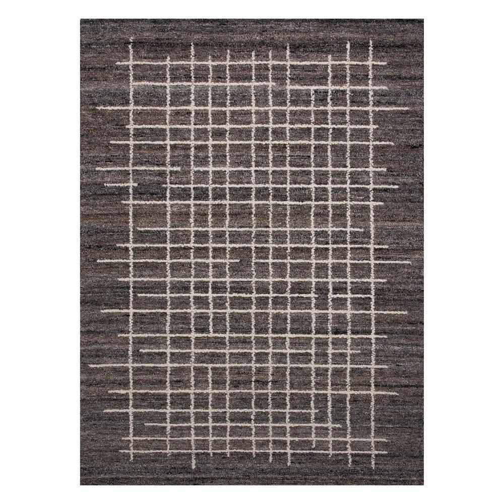 Cria Lines Dk.Brown Area Rugs For Living Room - LOOMLAN - LOOMLAN - Area Rugs