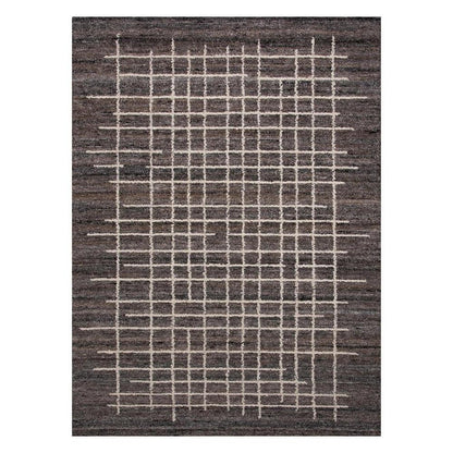 Cria Lines Dk.Brown Area Rugs For Living Room - LOOMLAN - LOOMLAN - Area Rugs