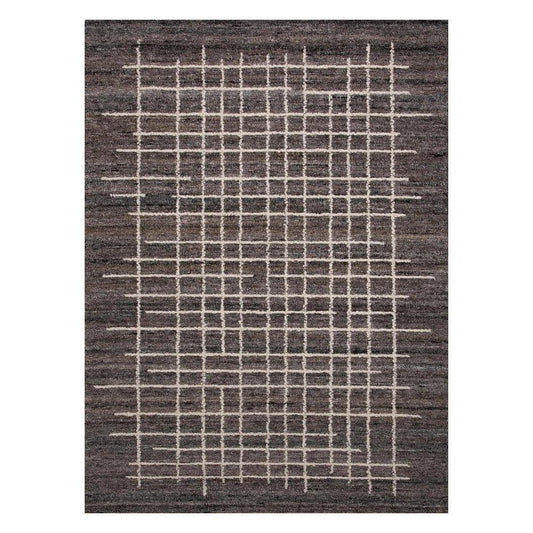 Cria Lines Dk.Brown Area Rugs For Living Room - LOOMLAN - LOOMLAN - Area Rugs